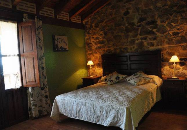 Románticas habitaciones en Posada Rural El Mirador de Lanchares. Disfruta  nuestra oferta en Cantabria